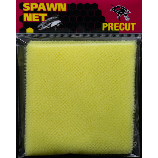 Red Wing Tackle Precut 4x4 Spawn Net Yellow