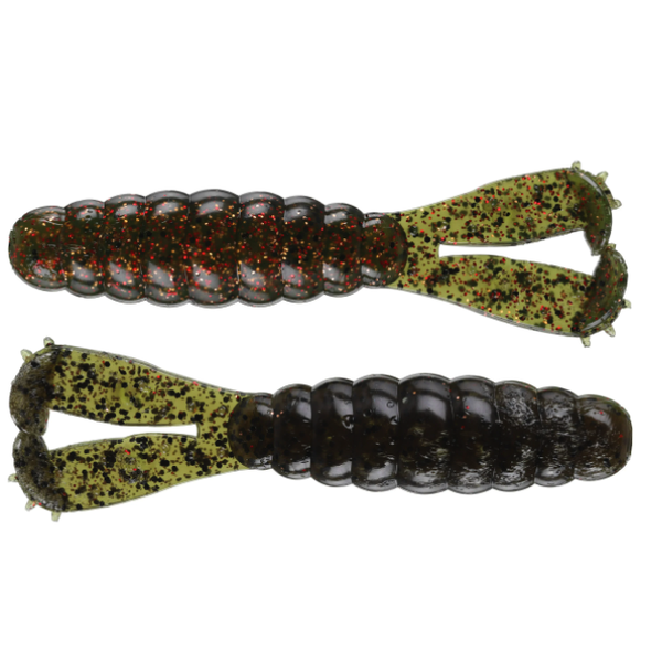 Z-Man Goat Twin Tail Grub 3.75" Canada Craw 4-pk