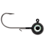 VMC Neon Moon Eye Jig. 1/8oz Black 4-pk