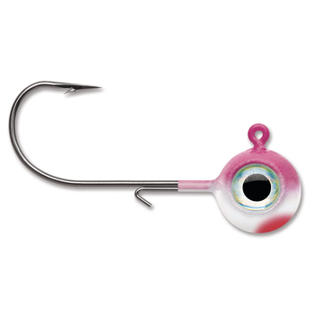 VMC Neon Moon Eye Jig. 1/4oz Pink Pearl 4-pk
