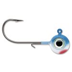 VMC Neon Moon Eye Jig. 1/4oz Blue White 4-pk