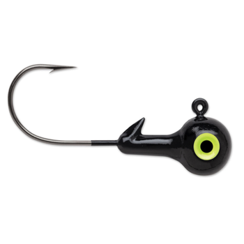 VMC Hard Ball Jig's 1/4oz Black 4-pk