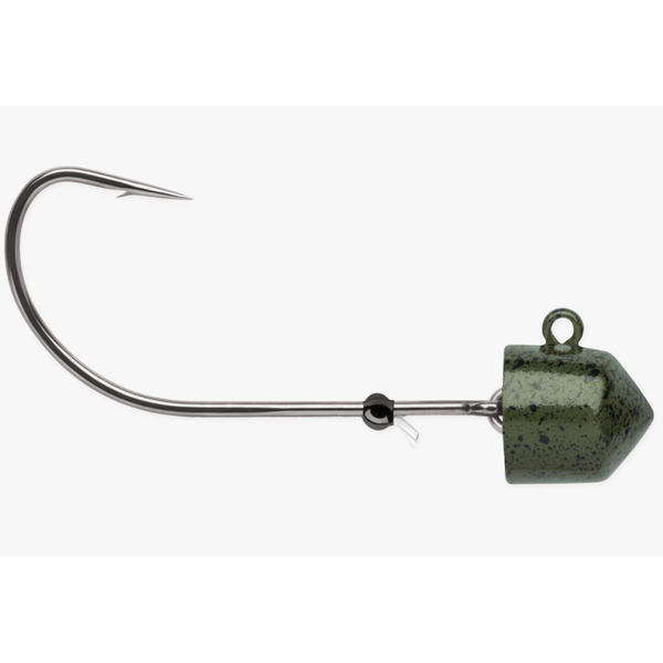 VMC Swingin' Ned Rig Jig 3/16oz Green Pumpkin 3-pk