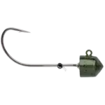 VMC Swingin' Ned Rig Jig 1/4oz Green Pumpkin 3-pk