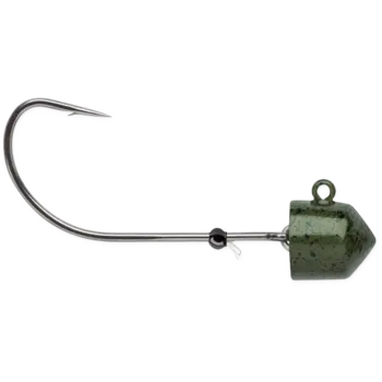 VMC Swingin' Ned Rig Jig 1/4oz Green Pumpkin 3-pk
