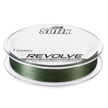 Sufix Revolve Finesse Braid. Low-Vis Green