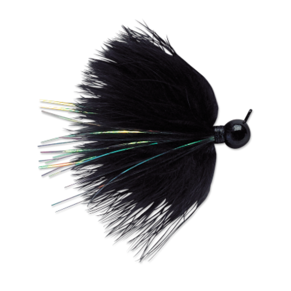 VMC Marabou Jig 1/4oz Black