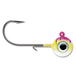 VMC Neon Moon Eye Jig. 1oz Pink Fire UV 4-pk
