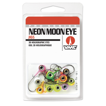 VMC Neon Moon Eye Jig Assortment. 1/8oz 10-pk