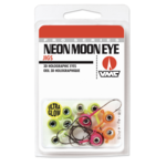 VMC Neon Moon Eye Jig. 3/8oz Glow Assorted 10-pk