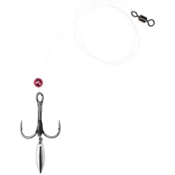 VMC Bladed Predator Rig "Single Fluorocarbon Harness" #6