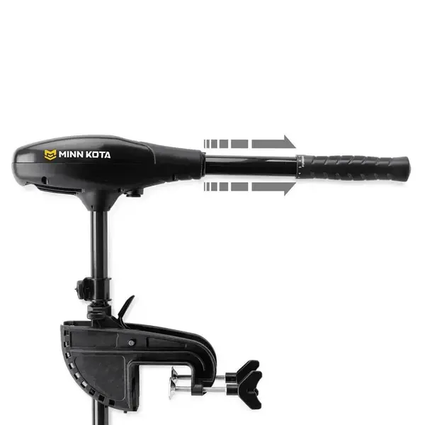 Minn Kota Endura Max 55lb 36" 12V Transom Mount Trolling Motor.