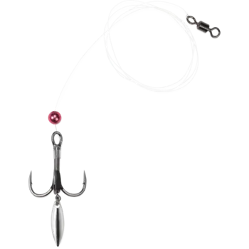 VMC Bladed Predator Rig Single Fluorocarbon Harness #4