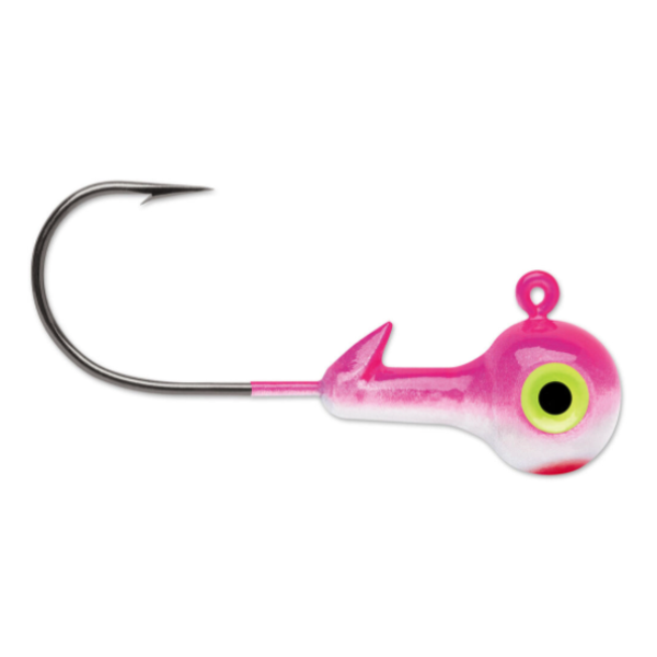 VMC Hard Ball Jig's 1/8oz Pink Pearl 4-pk