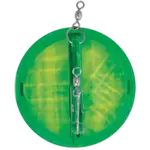 Luhr Jensen Magnum Dipsy Diver Size 3 Kelly Green/Silver Bottom Moonjelly