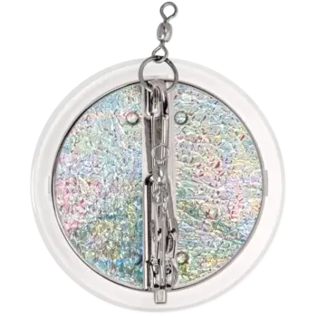 Luhr Jensen Magnum Dipsy Diver Size 3 Silver/Silver Bottom Crush