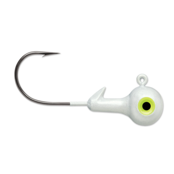 VMC Hard Ball Jig's 3/8oz White 4-pk