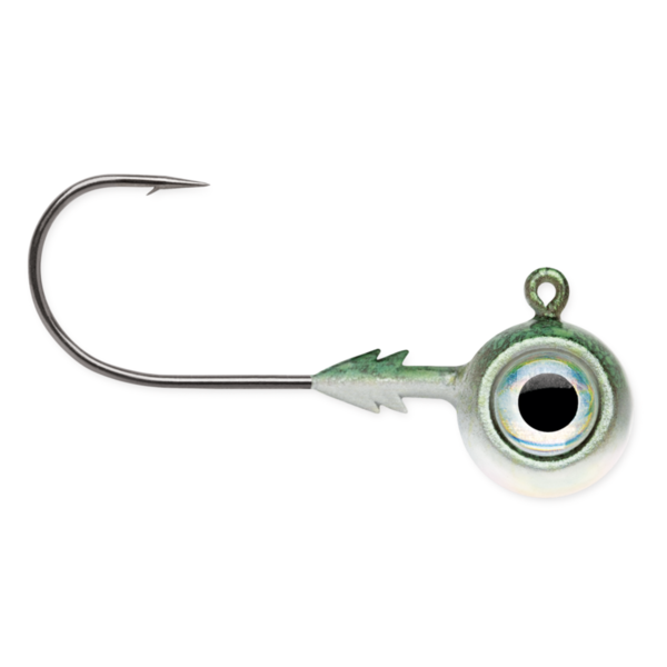 VMC Tungsten Neon Moon Eye Jig 1/8oz 2-pk