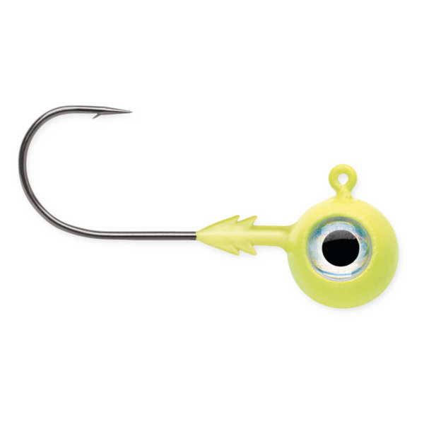 VMC Tungsten Neon Moon Eye Jig 3/16oz 2-pk