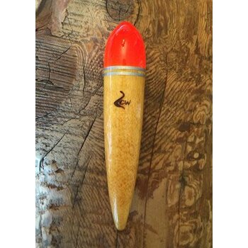 Coolwaters Balsa Wood 16g Slim Slip Float Hot Orange