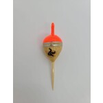 Coolwaters Balsa Wood 7g Fixed Acorn Float Hot Orange