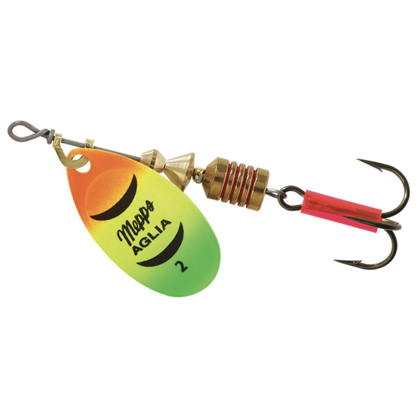 Mepps Aglia Size 2 1/6oz Silver Tiger