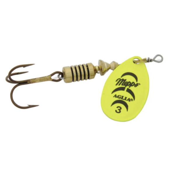 Mepps Aglia Size 2 1/6oz Chartreuse
