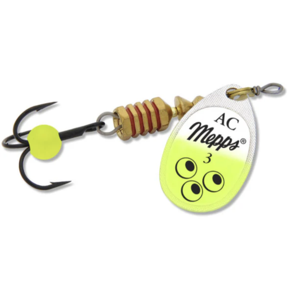 Mepps Aglia Comet Hybrid Size 3 1/4oz Chartreuse