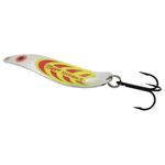 Mepps Syclops Spoon 1oz Silver Chartreuse