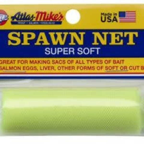 Atlas-Mike's 4"X16' Spawn Net Chartreuse