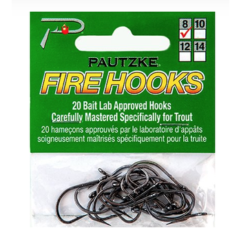 Pautzke Bait Co. Fire Hooks Size 8 20/pkg