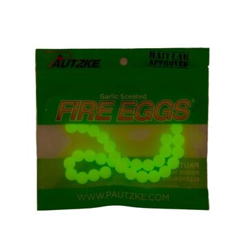 Pautzke Bait Co. Fire Eggs Glow 30/pkg