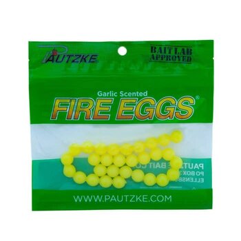 Pautzke Bait Co. Fire Eggs Yellow 30/pkg