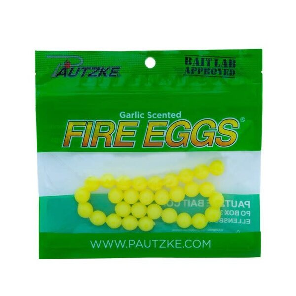 Pautzke Bait Co. Fire Eggs Yellow 30/pkg