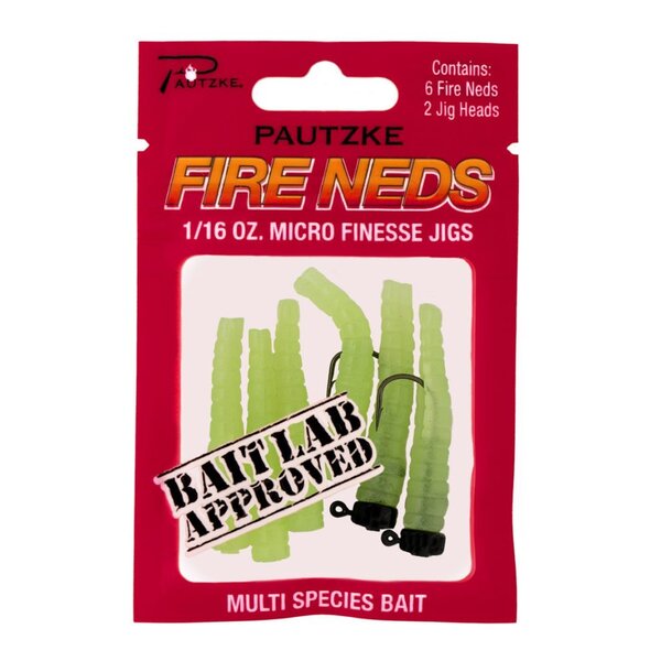 Pautzke Bait Co. Fire Neds 1/16oz Micro Finesse Jigs