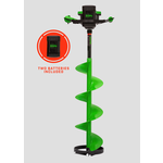 Eskimo ION Alpha Plus 8" Composite Turbo Electric Ice Auger (2 Batteries)