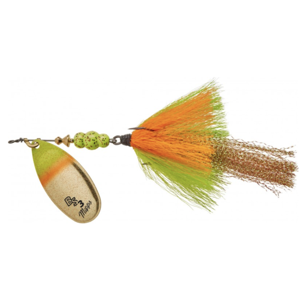 Mepps Bronze Slammer #3 Gold Blade Perch Tail 1/4oz
