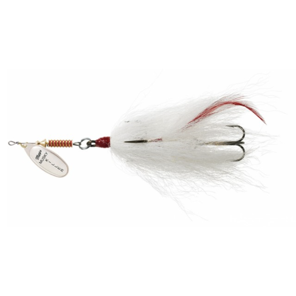 Mepps Musky Killer Tandem Silver White Tail 1-1/3oz