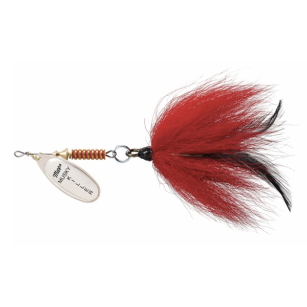 Mepps Musky Killer Silver Red Tail 3/4oz