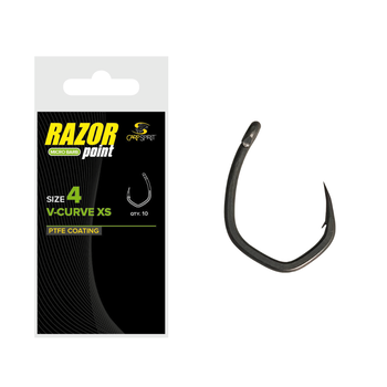 Carp Spirit Razor Hooks V-Curve X-Strong Size 2 10-pk