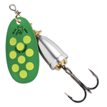 Blue Fox Classic Vibrax 3/8oz Spinner Fluorescent Green Yellow Silver