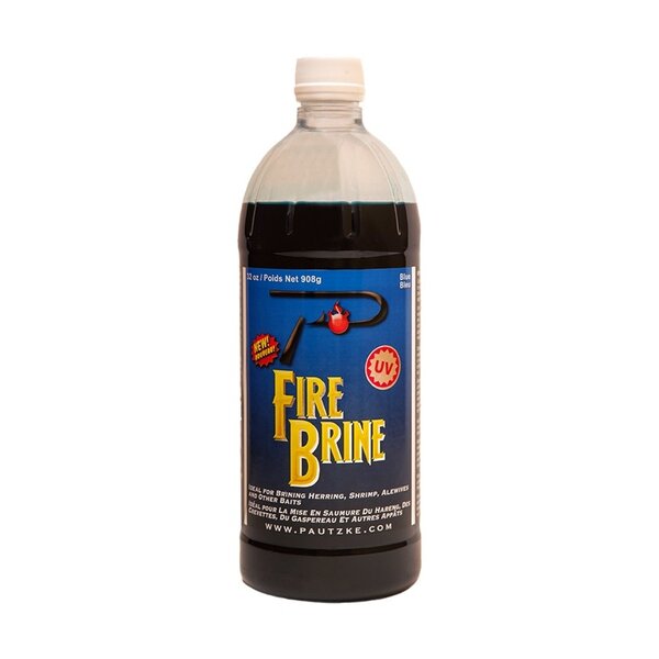 Pautzke Bait Co. Fire Brine 32oz. Blue