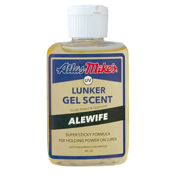 Atlas-Mike's Lunker Gel Scent Alewife 2oz