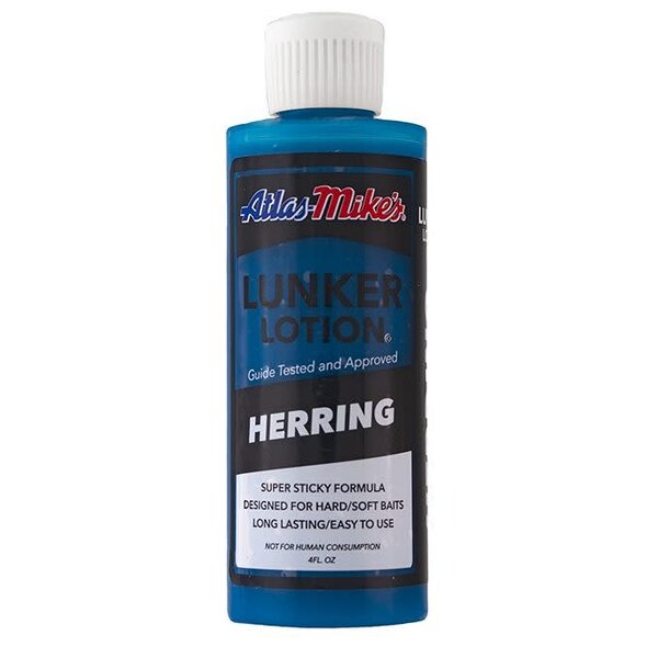 Atlas-Mike's Lunker Lotion Herring. 4oz Bottle