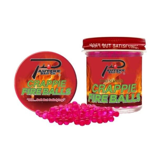 Pautzke Bait Co. Crappie FireBalls Pink Shad