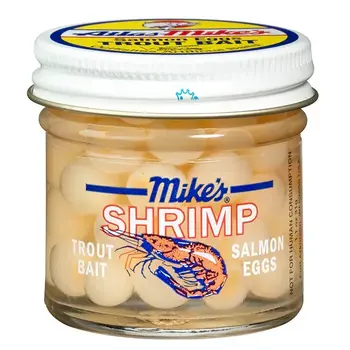 Atlas-Mike's Quality Salmon Eggs. White Shrimp
