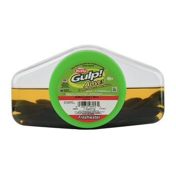 Berkley Gulp Alive Leech 3" Black 11oz