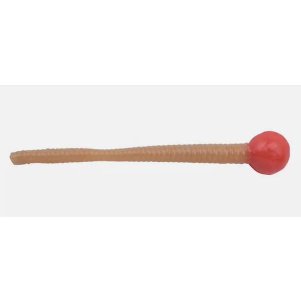 PowerBait Mice Tails 2" 15-pk Fl Red/Natural