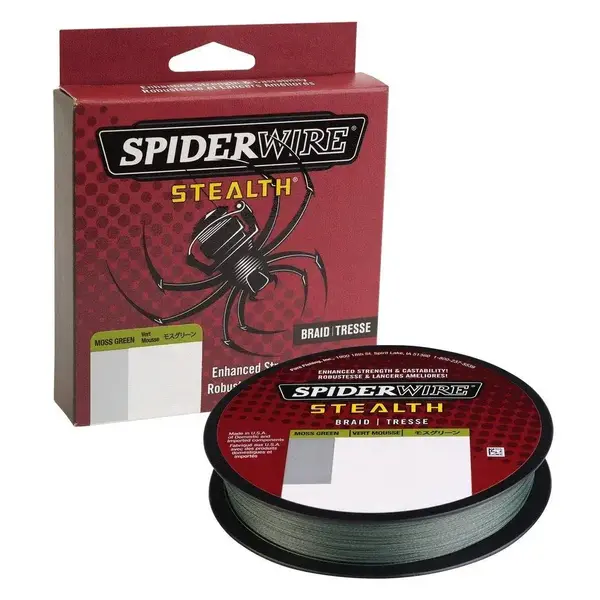 SpiderWire Stealth Braid Moss Green