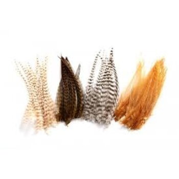 Wapsi Dry Fly Neck Hackle Mini Pack Medium